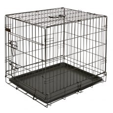 Small Collapsible Dog Crate - 63 X 48 X 57cm Small Collapsible Dog Crate - 63 X 48 X 57cm