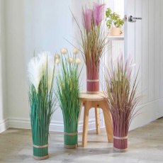 SG Faux Lilac Grass Tails - 70cm SG Faux Lilac Grass Tails - 70cm