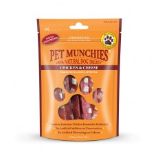 Pet Munchies Chicken & Cheese - 100g Pet Munchies Chicken & Cheese - 100g