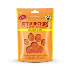 Pet Munchies Dog Treat Chicken Chips - 100g Pet Munchies Dog Treat Chicken Chips - 100g