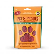 Pet Munchies Duck Fillet Dog Treats - 80g Pet Munchies Duck Fillet Dog Treats - 80g