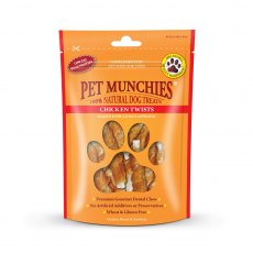 Pet Munchies Twists Chicken - 80g Pet Munchies Twists Chicken - 80g