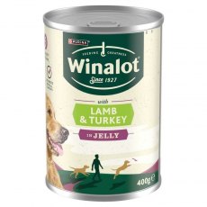 Winalot Lamb & Turkey - 12 x 400g Tins Winalot Lamb & Turkey - 12 x 400g Tins