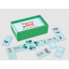 Tracter Ted Wooden Dominoes Tracter Ted Wooden Dominoes