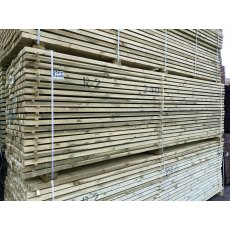 Treated Rail - 3.66m X 88mm X 38mm Treated Rail - 3.66m X 88mm X 38mm