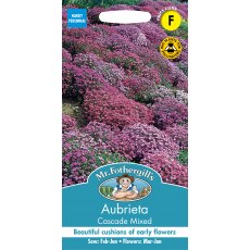 Fothergills Aubrieta Cascade Mixed Fothergills Aubrieta Cascade Mixed