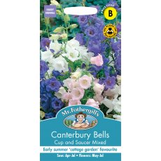 Fothergills Canterbury Bells Cup & Saucer Mixed Fothergills Canterbury Bells Cup & Saucer Mixed