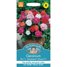 Fothergills Geranium Mr F's Mophead Mix Fothergills Geranium Mr F's Mophead Mix
