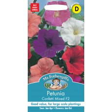 Fothergills Petunia Confetti Mixed F2 Fothergills Petunia Confetti Mixed F2