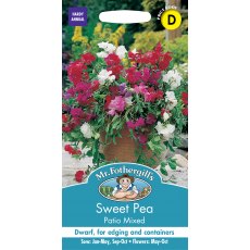 Fothergills Sweet Pea Patio Mixed Fothergills Sweet Pea Patio Mixed