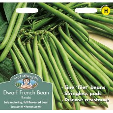 Fothergills Dwarf French Bean Rondo Fothergills Dwarf French Bean Rondo