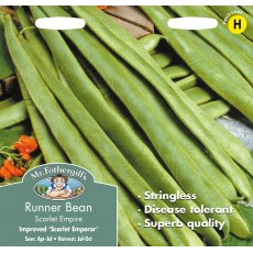 Fothergills Runner Bean Scarlet Empire Fothergills Runner Bean Scarlet Empire
