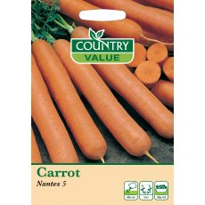 Carrot Nantes 5 C V Seeds Carrot Nantes 5 C V Seeds