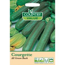 Courgette All Green Bush C V Seeds Courgette All Green Bush C V Seeds
