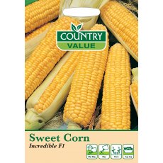 Sweetcorn Incredible F1 C V Seeds Sweetcorn Incredible F1 C V Seeds
