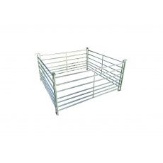 Interlocking Sheep Hurdle - Galv 7 Rail 5' Interlocking Sheep Hurdle - Galv 7 Rail 5'