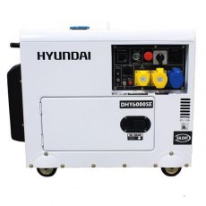 Hyundai 5.3kW Silenced Diesel Generator | DHY6000SE Hyundai 5.3kW Silenced Diesel Generator | DHY6000SE