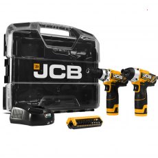 JCB 12V TWIN PACK 2.0AH LITHIUM-ION BATTERIES IN W-BOXX 102 POWER TOOL CASE | 21-12TPK-WB-2 JCB 12V TWIN PACK 2.0AH LITHIUM-ION BATTERIES IN W-BOXX 102 POWER TOOL CASE | 21-12TPK-WB-2
