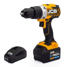 JCB 18V BRUSHLESS COMBI DRILL 5.0AH LITHIUM-ION BATTERY AND 2.4A CHARGER | JCB-18BLCD-5X-B JCB 18V BRUSHLESS COMBI DRILL 5.0AH LITHIUM-ION BATTERY AND 2.4A CHARGER | JCB-18BLCD-5X-B