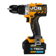 JCB 18V Brushless Drill Driver with 4.0Ah Lithium-ion Battery and 2.4A Charger | 21-18BLDD-4X JCB 18V Brushless Drill Driver with 4.0Ah Lithium-ion Battery and 2.4A Charger | 21-18BLDD-4X