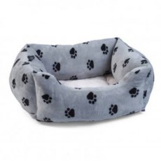 Zoon Snugpaws Grey Square Bed - Small Zoon Snugpaws Grey Square Bed - Small