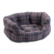 Zoon Plaid Oval Bed - XL Zoon Plaid Oval Bed - XL
