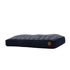 Ancol Blue and Grey Tartan Mattress - 75 x 60cm Ancol Blue and Grey Tartan Mattress - 75 x 60cm