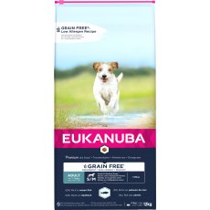Eukanuba Adult Small/Medium Breed Grain Free Ocean Fish - 12kg Eukanuba Adult Small/Medium Breed Grain Free Ocean Fish - 12kg