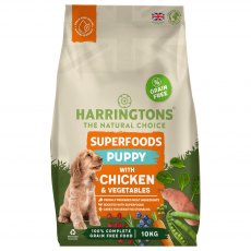 Harringtons Puppy Grain Free Superfoods Chicken & Veg - 10kg Harringtons Puppy Grain Free Superfoods Chicken & Veg - 10kg