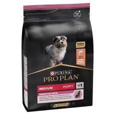 Pro Plan Puppy Sensitive Skin Medium OPTIDERMA Salmon - 3kg Pro Plan Puppy Sensitive Skin Medium OPTIDERMA Salmon - 3kg