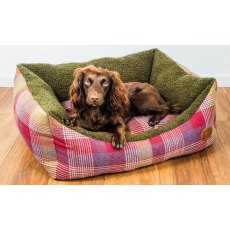 Snug & Cosy Highland Mulberry Rectangle Bed