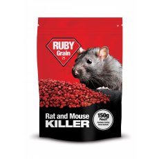 Lodi Ruby Grain 25 Difenacoum Rat Bait - 150g Lodi Ruby Grain 25 Difenacoum Rat Bait - 150g