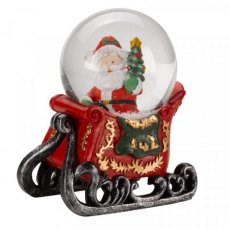 TK SnowSphere Santa Sleigh