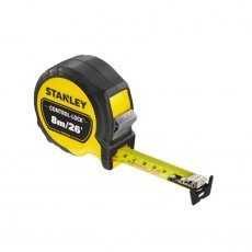 Stanley Control Lock 8m/26' (25mm wide) Tape Measure