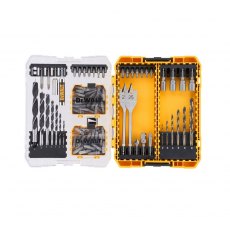 DeWalt 100 Piece Accessory Set - Pozidrive Bits & Tips