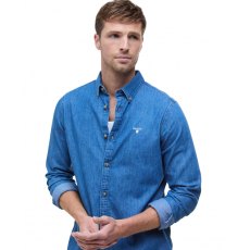Barbour Men's Chambray Crest Tailored Fit Shirt Barbour Men's Chambray Crest Tailored Fit Shirt