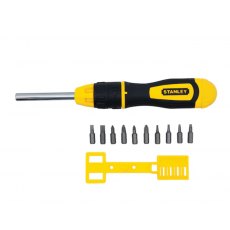 Stanley Multi-bit Ratchet Screwdriver w/10 Bits Stanley Multi-bit Ratchet Screwdriver w/10 Bits