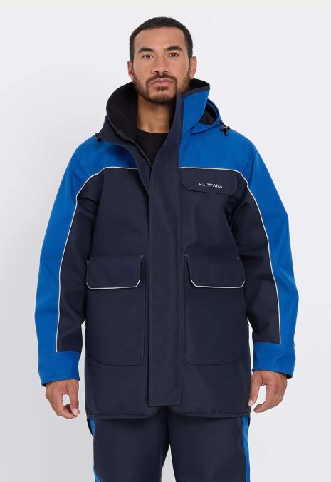 Kaiwaka Kaiwaka Men's Stormforce Blue Parka
