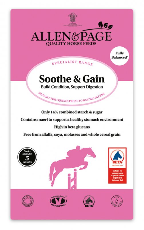 Allen & Page Allen & Page Soothe & Gain - 15kg