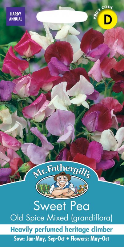 Mr Fothergill's Fothergills Sweet Pea Old Spice Mixed