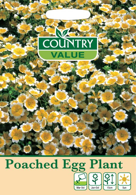 Mr Fothergill's Poached Egg Plant C V Seeds