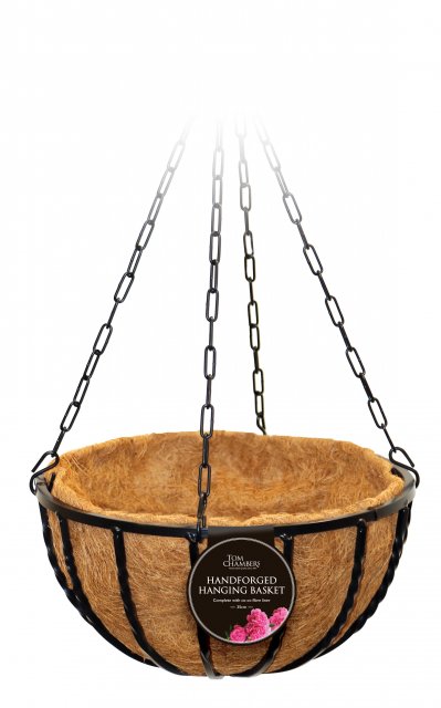 Tom Chambers Tom Chambers Hanging Basket C/w Liner - 14