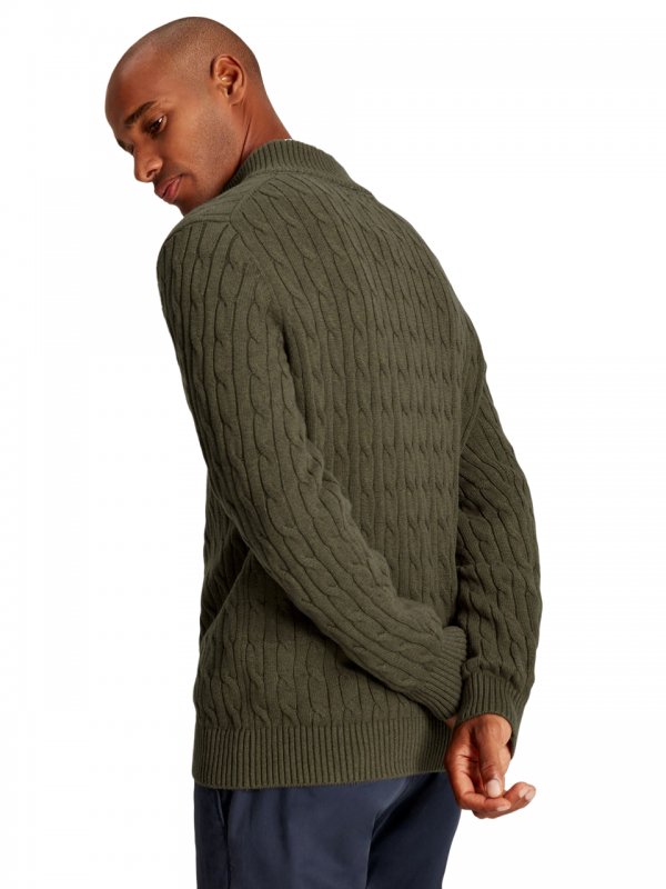 Joules Men's Cable 1/4 Zip Jumper