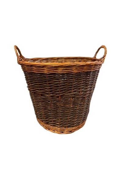 Dumpy Log Basket - Two Tone Large