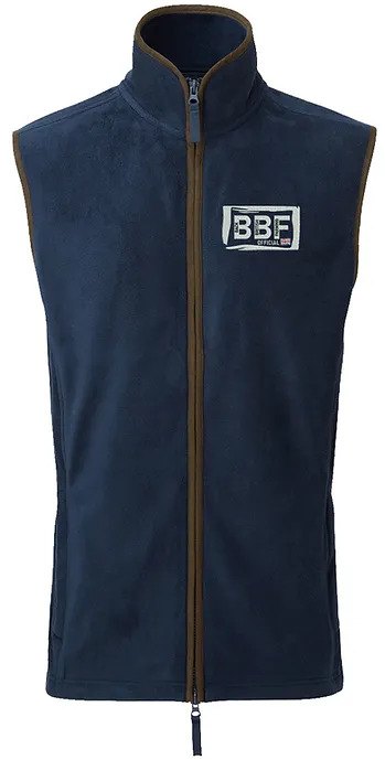 Back British Farming Back British Farming Men's Navy Fleece Gilet