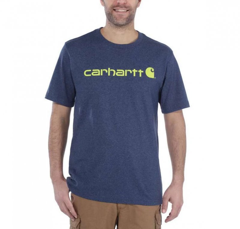 Carhartt Men's Relaxed Fit T-Shirt With Carhartt Logo