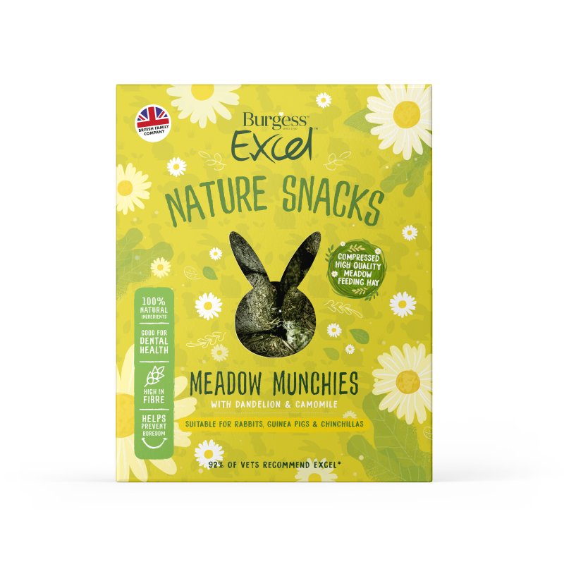 Burgess Burgess Excel Nature Snacks Meadow Munchies - 1kg