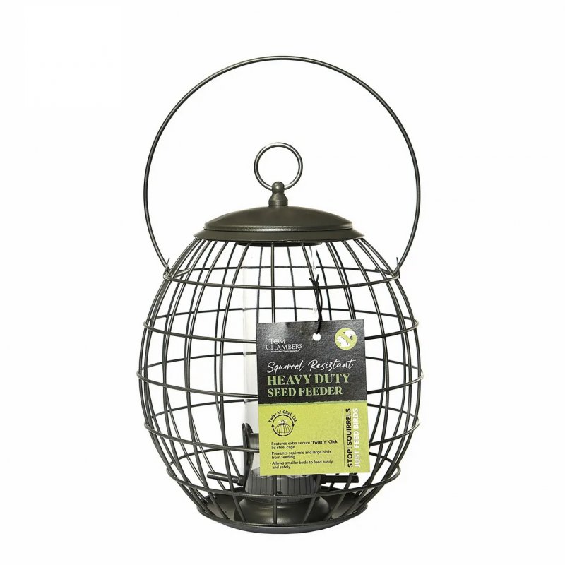 Tom Chambers Tom Chambers Squirrel Resistant Heavy Duty Seed Feeder