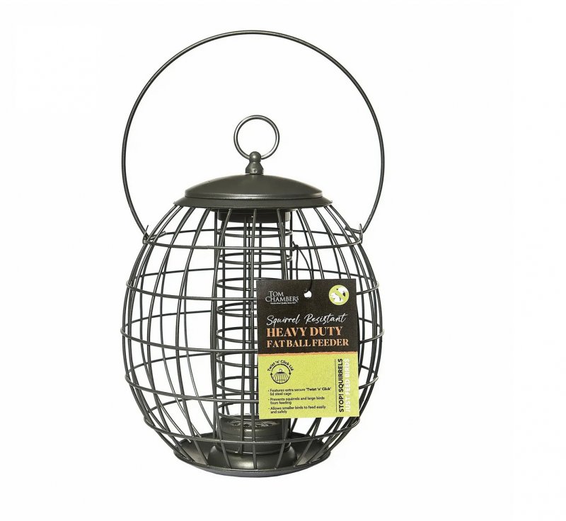 Tom Chambers Tom Chambers Squirrel Resistant Heavy Duty Fat Ball Feeder