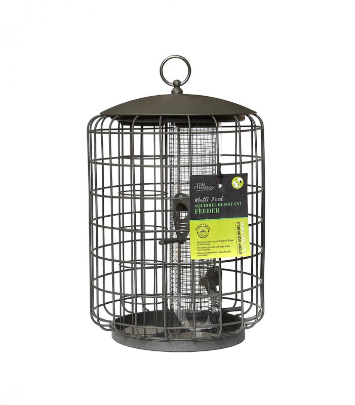 Tom Chambers Tom Chambers Squirrel Resistant Triple Feeder